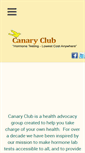 Mobile Screenshot of canaryclub.org
